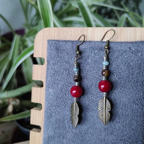 Boucles d'oreilles Apache